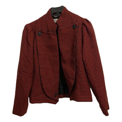 Pre-owned Givenchy Wool Jacket In Red