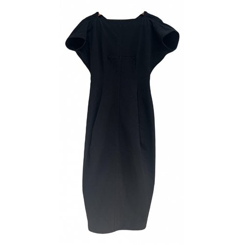 Pre-owned Rick Owens Mid-length Dress In Black