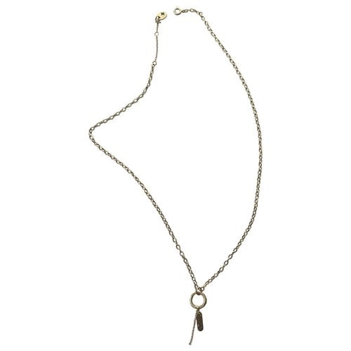Pre-owned Sessun Necklace In Gold
