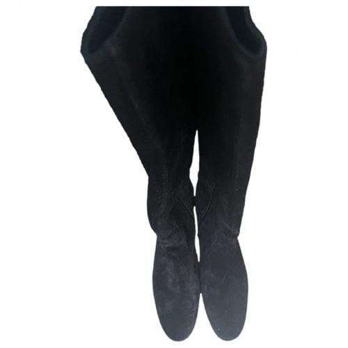 Pre-owned Repetto Boots In Black