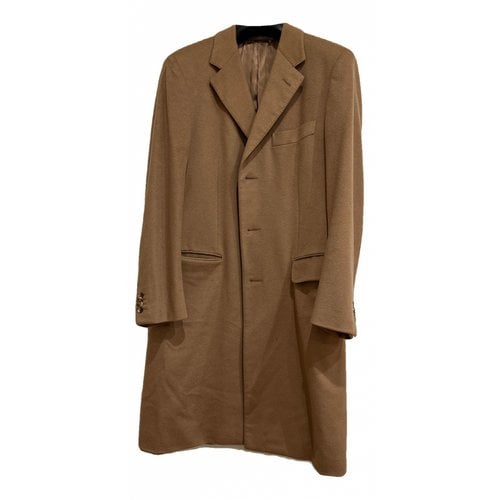 Pre-owned Colombo Cashmere Coat In Camel