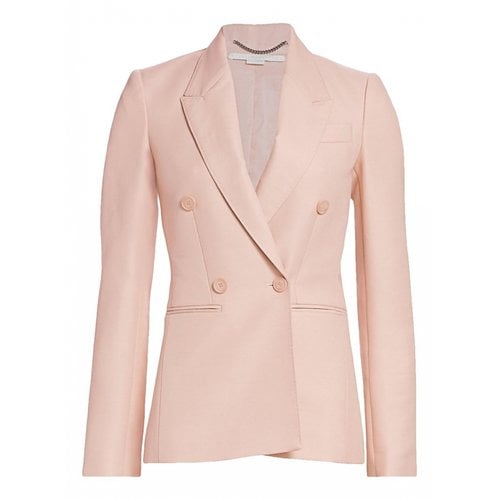 Pre-owned Stella Mccartney Wool Jacket In Pink