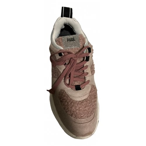 Pre-owned P448 Leather Trainers In Pink