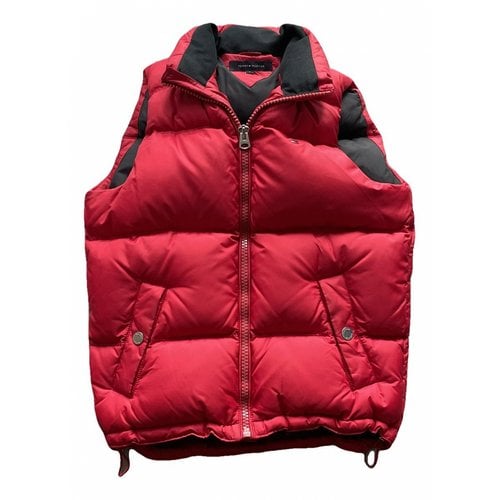 Pre-owned Tommy Hilfiger Puffer In Red