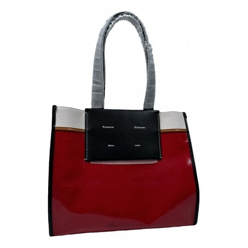 Pre-owned Proenza Schouler Leather Bag In Red