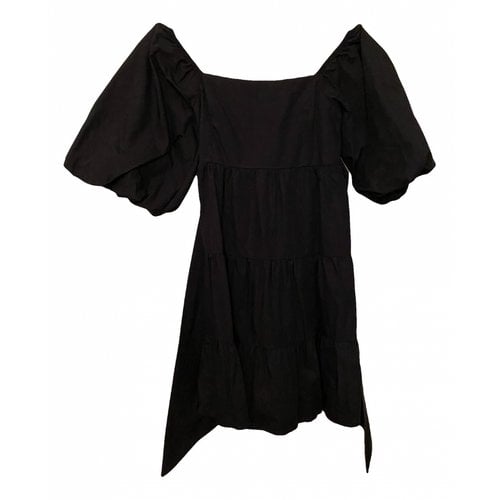 Pre-owned Faithfull The Brand Mini Dress In Black