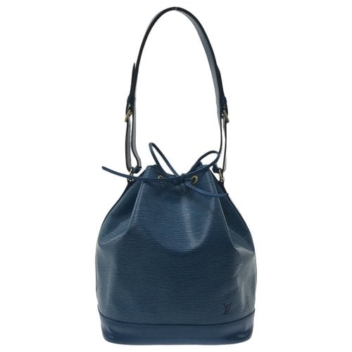 Pre-owned Louis Vuitton Noé Handbag In Blue