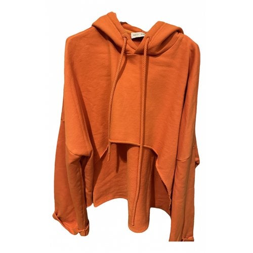Pre-owned Weili Zheng Sweatshirt In Orange