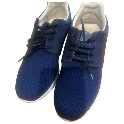 Pre-owned Louis Vuitton Lace Ups In Blue