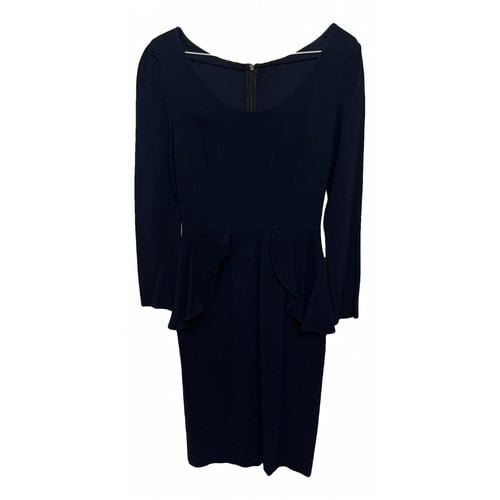 Pre-owned Beulah London Mid-length Dress In Navy