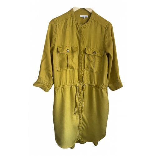 Pre-owned Second Female Mid-length Dress In Yellow