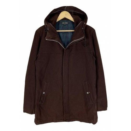 Pre-owned Yohji Yamamoto Wool Jacket In Brown