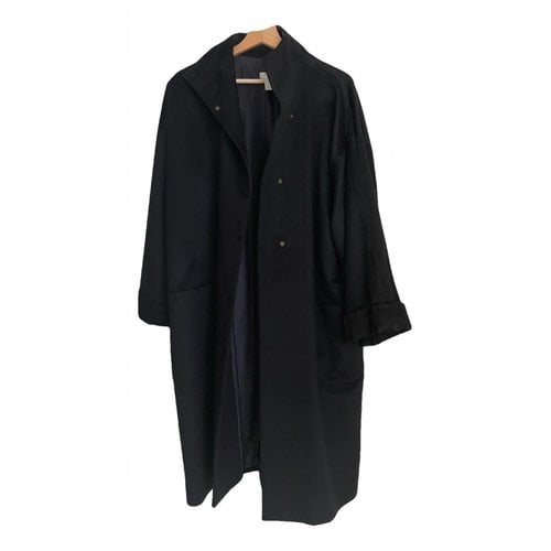 Pre-owned Givenchy Cashmere Coat In Black