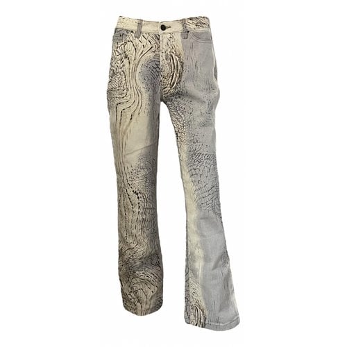 Pre-owned Just Cavalli Large Jeans In Beige