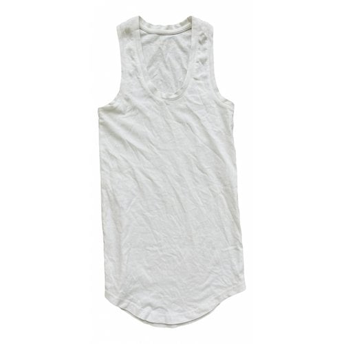 Pre-owned Zadig & Voltaire Jersey Top In White