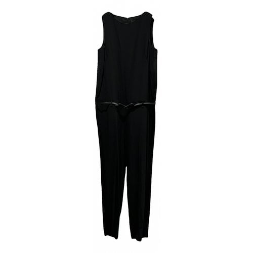 Pre-owned Atos Lombardini Jumpsuit In Black