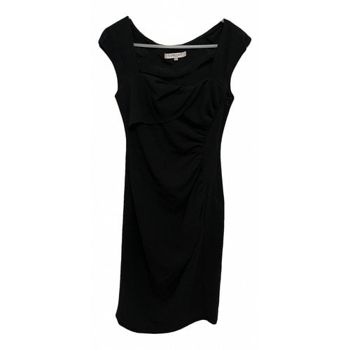 Pre-owned Lk Bennett Mid-length Dress In Black