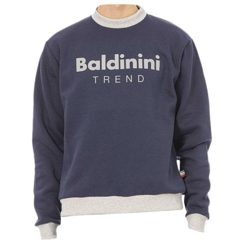 Pre-owned Baldinini Wool Sweatshirt In Blue