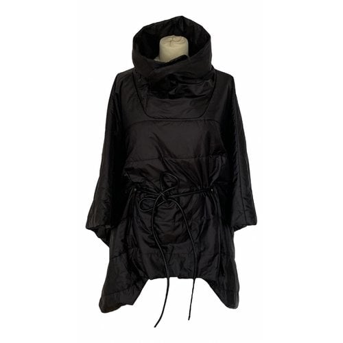 Pre-owned Ralph Lauren Poncho In Black