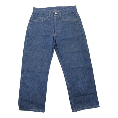 Pre-owned Eden Park Straight Jeans In Blue