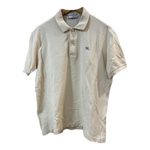 Pre-owned Burberry Polo Shirt In Other