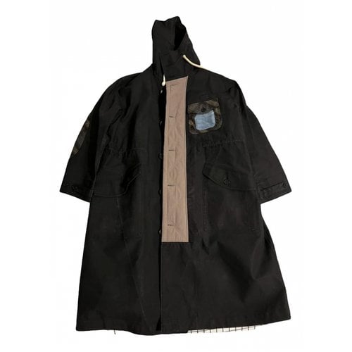 Pre-owned Jw Anderson Parka In Black
