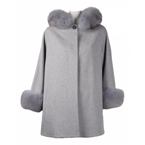 Pre-owned Loro Piana Wool Coat In Grey