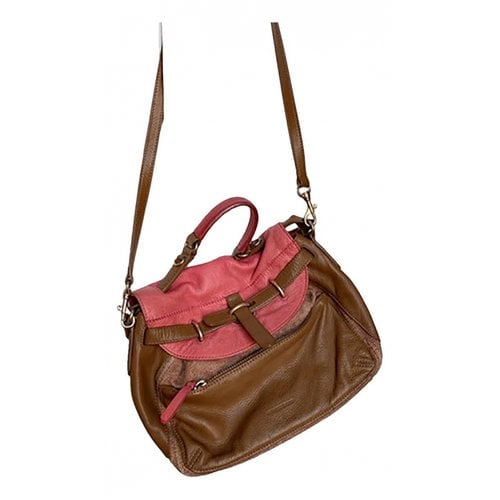 Pre-owned Vanessa Bruno Leather Handbag In Camel