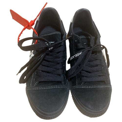 Pre-owned Off White X Vlone Trainers In Black