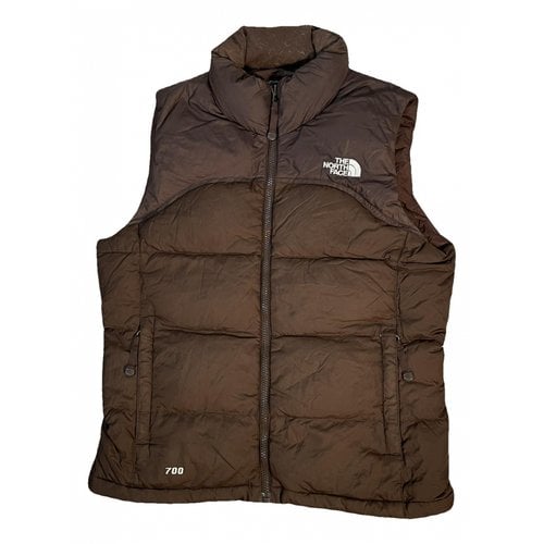 Pre-owned The North Face Coat In Brown