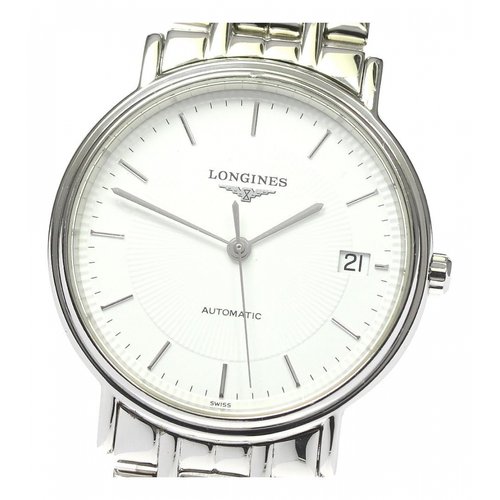 Pre-owned Longines Watch In White