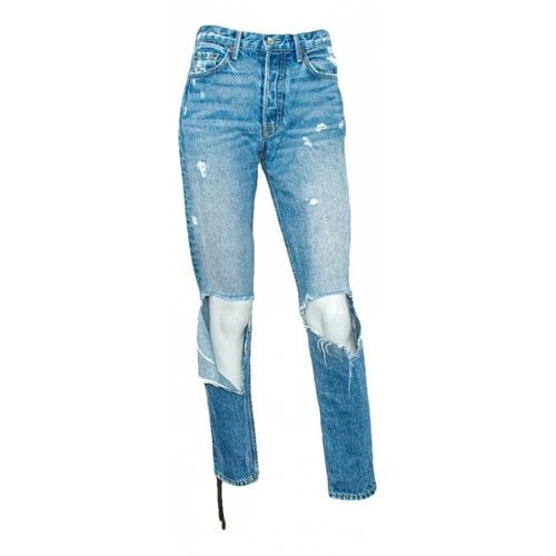 Pre-owned Grlfrnd Jeans In Blue