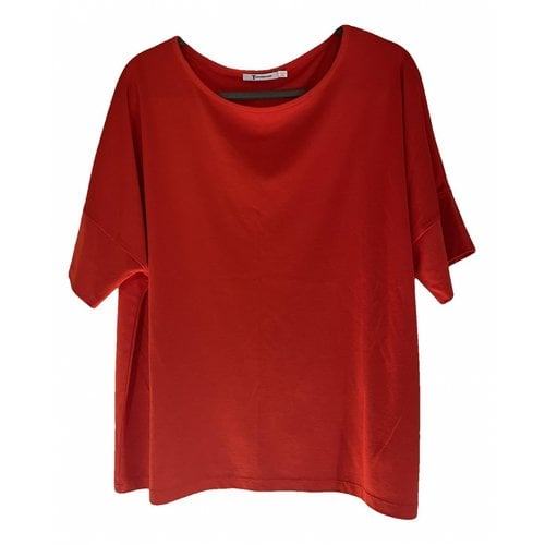 Pre-owned Alexander Wang T T-shirt In Red