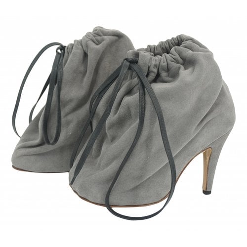 Pre-owned Vivienne Westwood Ankle Boots In Grey