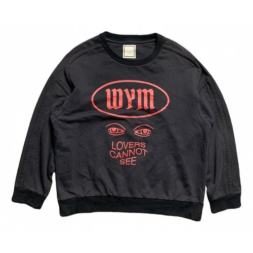 Pre-owned Wooyoungmi Sweatshirt In Black