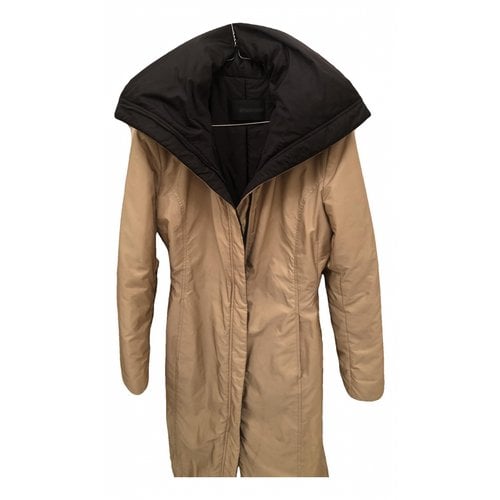 Pre-owned Ermanno Scervino Puffer In Gold