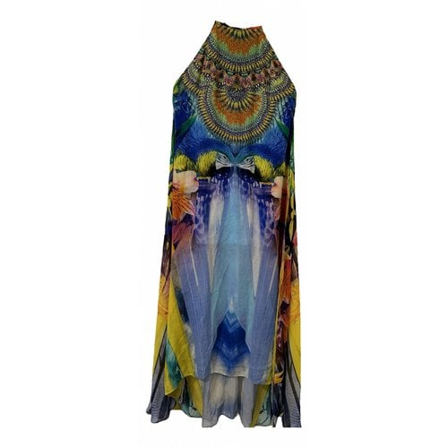 Pre-owned Camilla Silk Maxi Dress In Multicolour