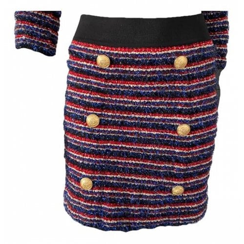 Pre-owned Balmain Skirt In Multicolour