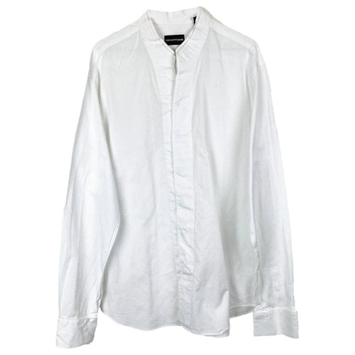 Pre-owned Emporio Armani Shirt In White