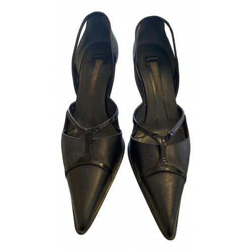 Pre-owned Narciso Rodriguez Leather Heels In Black