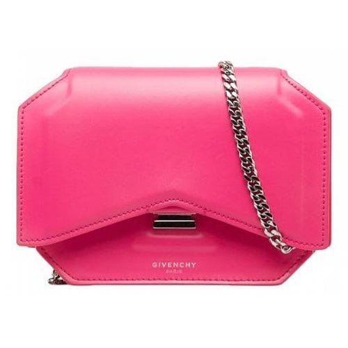 Pre-owned Givenchy Leather Crossbody Bag In Pink
