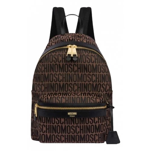 Pre-owned Moschino Backpack In Other