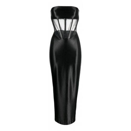 Pre-owned Retroféte Mid-length Dress In Black