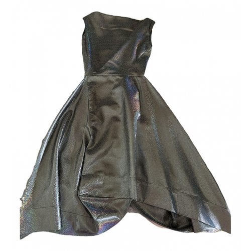 Pre-owned Vivienne Westwood Anglomania Mid-length Dress In Metallic