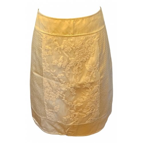Pre-owned Bcbg Max Azria Silk Mini Skirt In Other