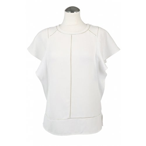 Pre-owned Whistles Blouse In White