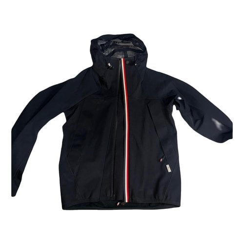 Pre-owned Moncler Hood Jacket In Black