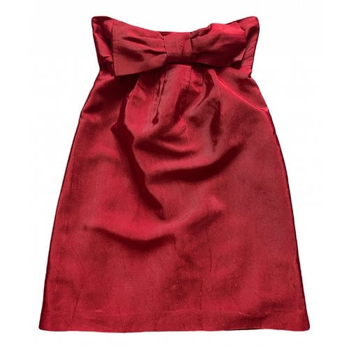 Pre-owned Moschino Cheap And Chic Mini Dress In Red