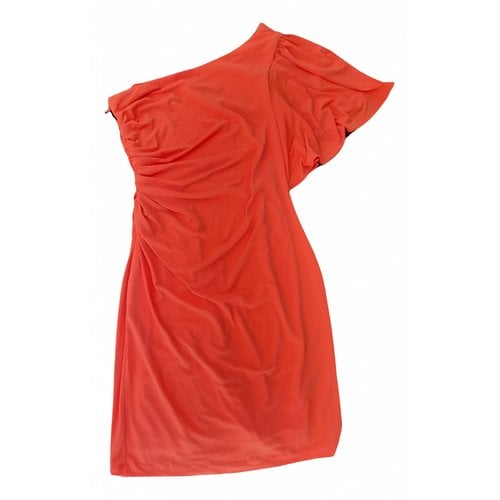 Pre-owned Cynthia Rowley Mini Dress In Orange