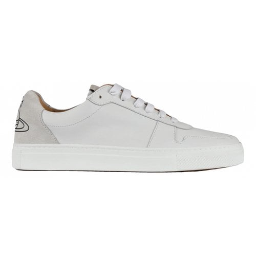 Pre-owned Vivienne Westwood Leather Trainers In White